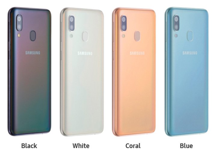 samsung a40 koral